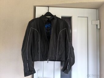 Dámska kožená moto Bunda veľkosť 44"