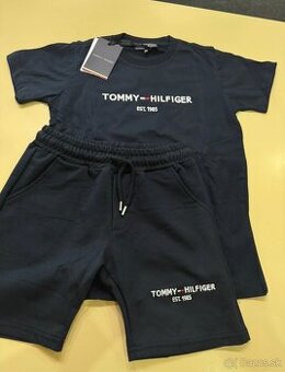 Tommy Hilfiger krátka modrá súprava