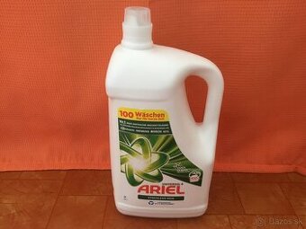 Prací gél Ariel pre biele prádlo, 5L, 100 praní, 2 kusy