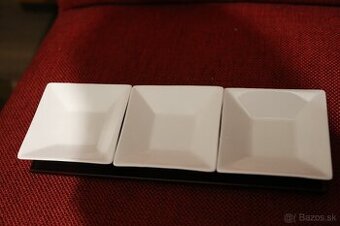 Porcelánové misky na omáčky, oriešky