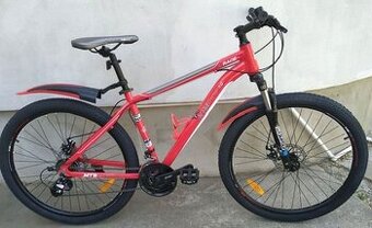 Odprúžený horský bicykel ALUMINIUM rám