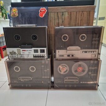 Kotúčové decky...3x PHILIPS , 1x UNITRA...