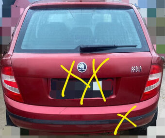 MOTOR BMD Škoda Fabia HTP 1.2 MOTOR AWY, DVERE a iné predám