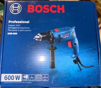 BOSCH GSB 600 PROFESSIONAL Príklepová vŕtačka NOVA
