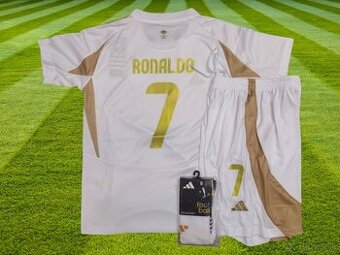 Ronaldo biely detský dres Al-Nassr 135-145