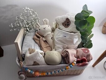 Darčekový box - košík, pre bábätko