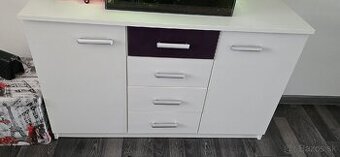 Predám komodu, 2x nočný stolík, posteľ + rošty