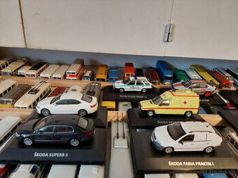 DeAgostini sada autíčiek ŠKODA 100ks