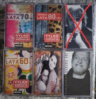 MC kazety originalky...