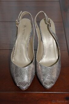 NOVÉ P.Kaiser sandále z pravej kože veľk. 6 ½