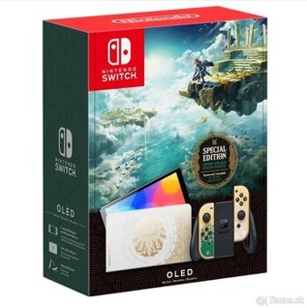 Nintendo switch OLED Zelda edition