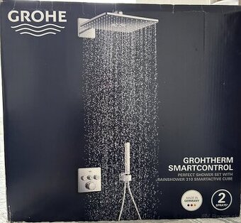 Grohe Grohtherm SmartControl – podomietkový sprchový systém
