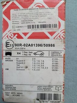 Febi bilstein brzdové platničky