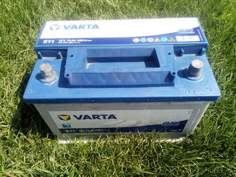 Predám použivanu autobateriu značky Varta, 12V 74Ah