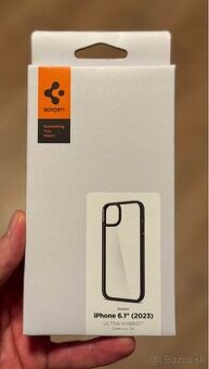 Kryt Spigen Ultra Hybrid black pre Iphone 15