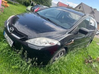 Mazda 5, 7 miestna na náhradné diely chybná spojka