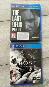 PS4/PS5 hra The Last Of Us part II CZ + Ghost Of Tsushima CZ