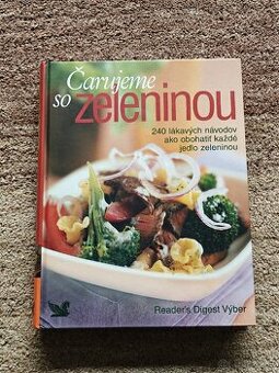 Kniha čarujeme so zeleninou - nová