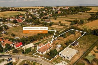 REZERVOVANÉ - EXKLUZÍVNE na predaj rodinný dom v obci Prašic