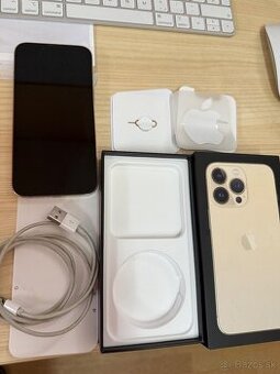 Predám Iphone 13 Pro 1tb zlatý 82% batéria