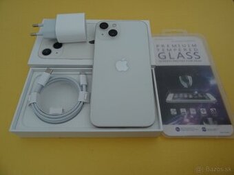iPhone 13 128GB STARLIGHT - ZÁRUKA 1 ROK - VELMI DOBRÝ STAV