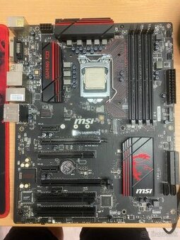 Predám základnú dosku MSI H170A Gaming M3
