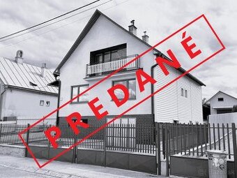 .:PREDANÉ:.Dvojpodlažný rodinný dom Šarišské Dravce