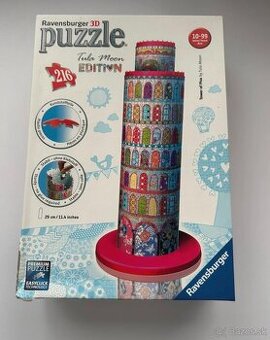 3D puzzle Tower of Pisa Tula Moon edition