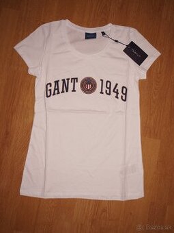 Gant dámske biele tričko - 1