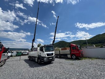 MAN TGS valník -hydraulická ruka HIAB 188-6, EURO 6,TOP STAV