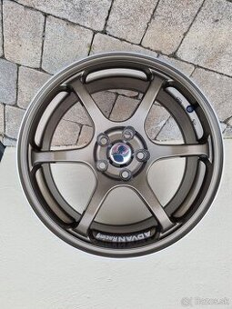 Predám disky Advan racing r16, 5x100 - 1
