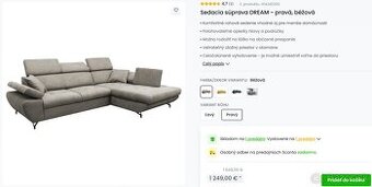 Sedacia suprava DREAM