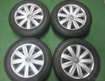 R16 Zimná sada Touran rozteč 5x112 205/60R16 dunlop
