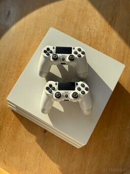 Playstastion 4 Pro 1TB - biela