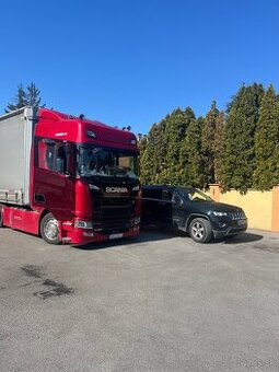 Prijmem vodiča na Scaniu