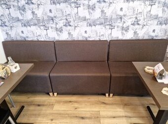 sedačky pre kaviareň 90cm,120cm