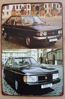 TATRA 613 retro tabuľka na stenu