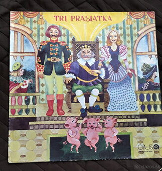 Vintage LP platna detská rozprávka