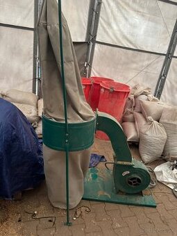 Odsávanie pilín, pelety, odsavač