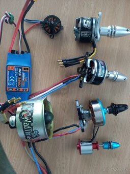 RC motor lietadlo, EDF, SBEC