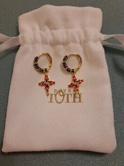 Petra Toth náušnice detvianske kríže