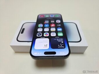 APPLE IPHONE 14 PRO 128GB BLACK,BATERKA 100%