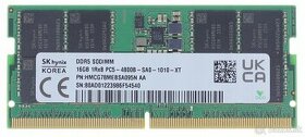 32GB (2x16GB) RAM DDR5 4800MHz