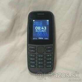 Mobilný telefón Nokia 105 (2019),
čierny, Dual SIM - 1