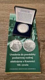 10€ Podzemná vodná elektráreň v Kremnici - proof