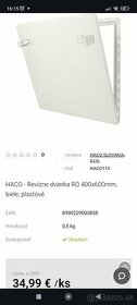 HACO - Revízne dvierka RD 400x600mm