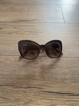 Damske nove hnede slnecne okuliare na styl D&G