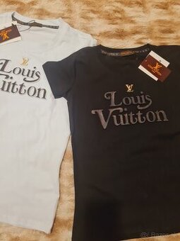 Louis vuitton tričko tmavé S