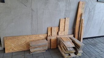 darujem OSB + debniace dosky
