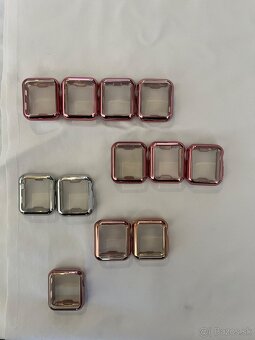 Apple Watch ochranné silikónové púzdro 38 mm 12 ks